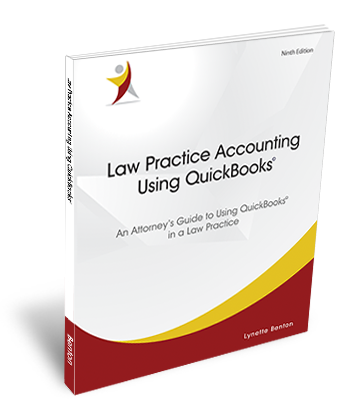 Law Practice Accounting Using QuckBooks Book Cover
